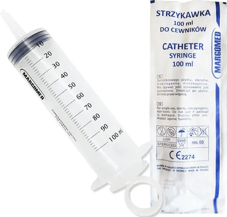 striekačka na katétre